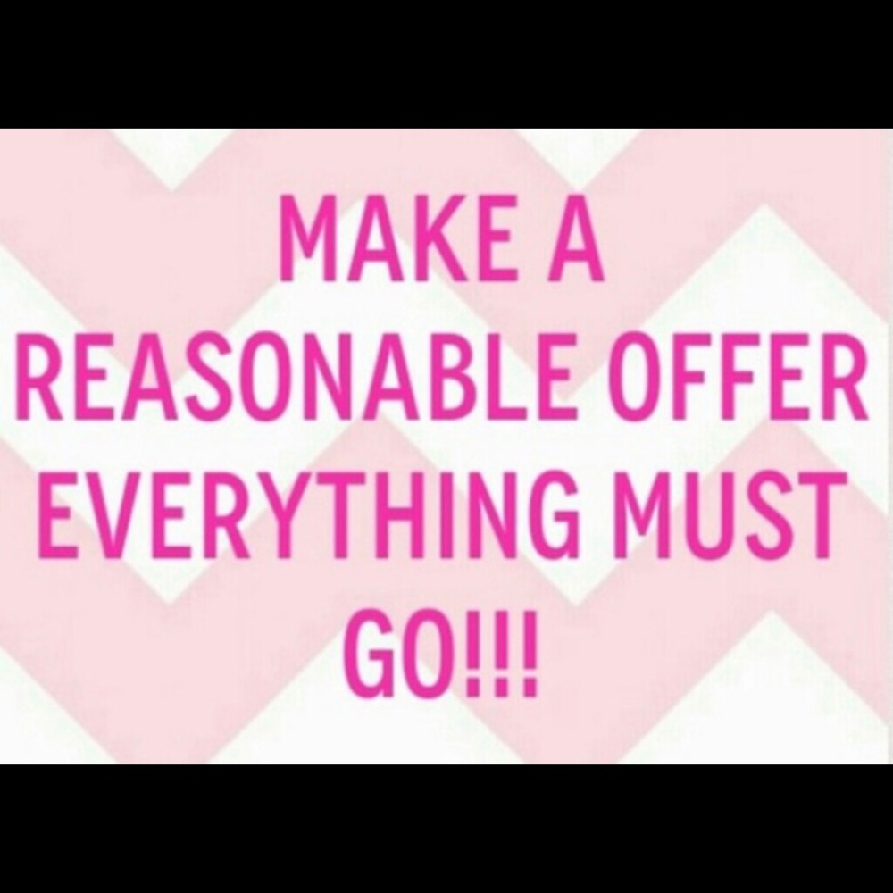 I’m up to offers!
